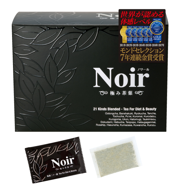 Noir   ノワール  極み茶葉   109包     ダイエットサプリ5粒