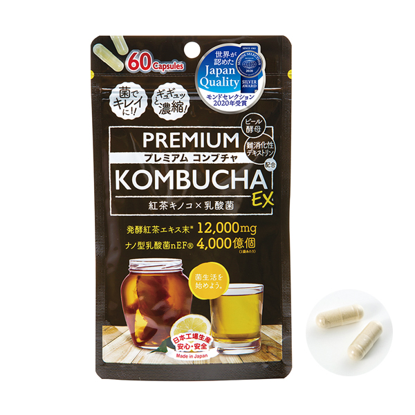 プレミアム コンブチャ EX：ジャパンギャルズの健康補助食品  
